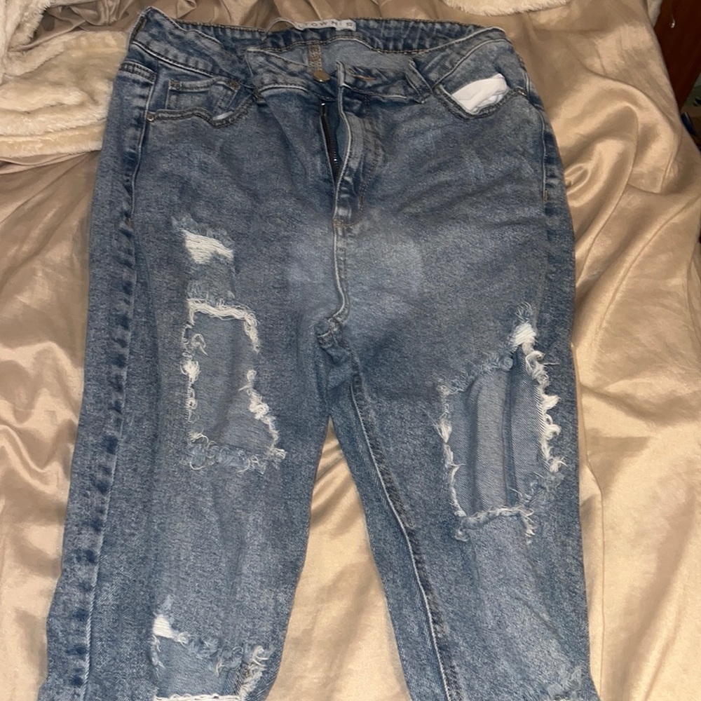 Ripped women jeans size 13